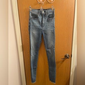 Abercrombie High Rise Skinny Jeans